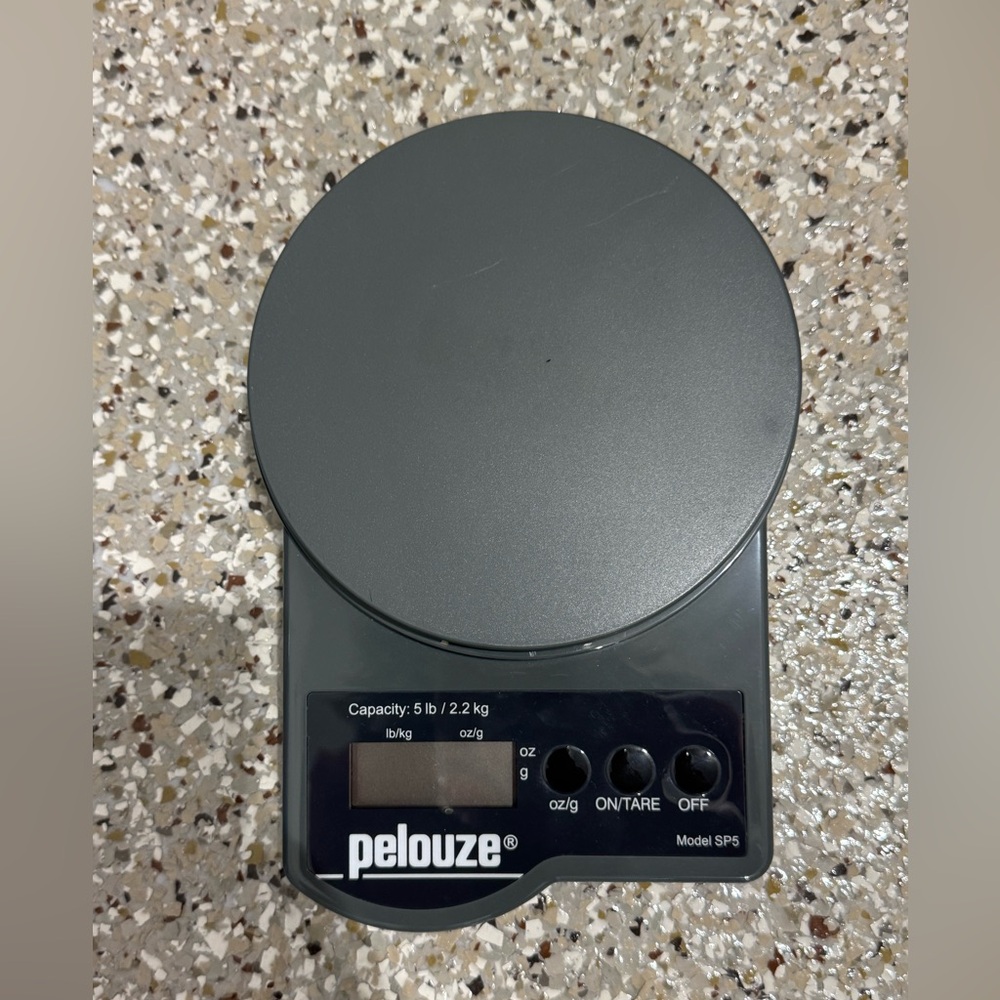 Pelouze Postal Scale Model Sp5 Digital 5 LB Capacity
